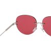 Protection Full Frame Pink Sunglasses - Imagen 4